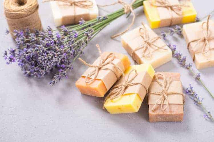 best natural soap for rosacea - soap bars with lavender