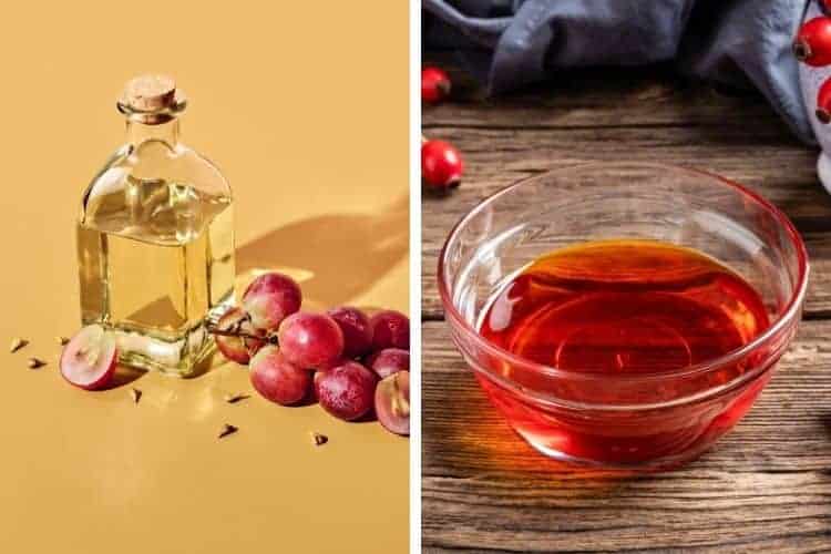 grapeseed oil vs rosehip oil for skin